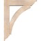 Ekena Millwork Thorton Traditional Smooth Bracket w/ Offset Brace, Douglas Fir, 7 1/2"W x 34"D x 42"H BKT0806X34X42THR01SDF - alternate 3
